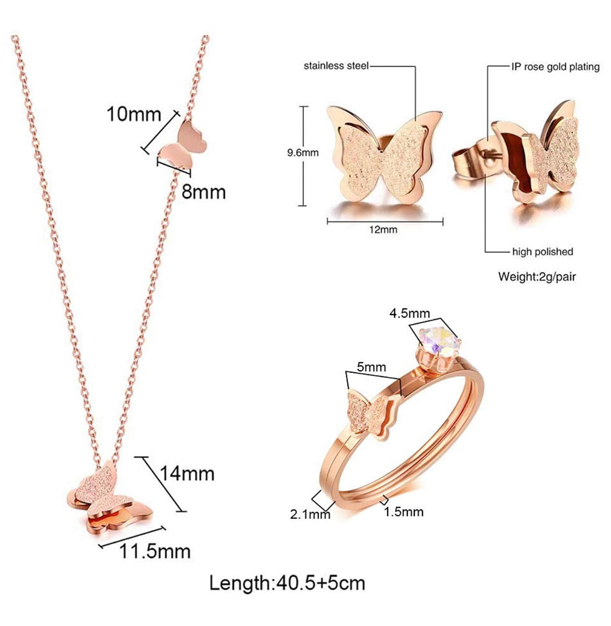 Set De Mariposa Bafome Mariposas