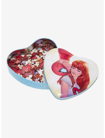 Marvel Spider-Man & Mary Jane Kiss 300-Rompecabezas