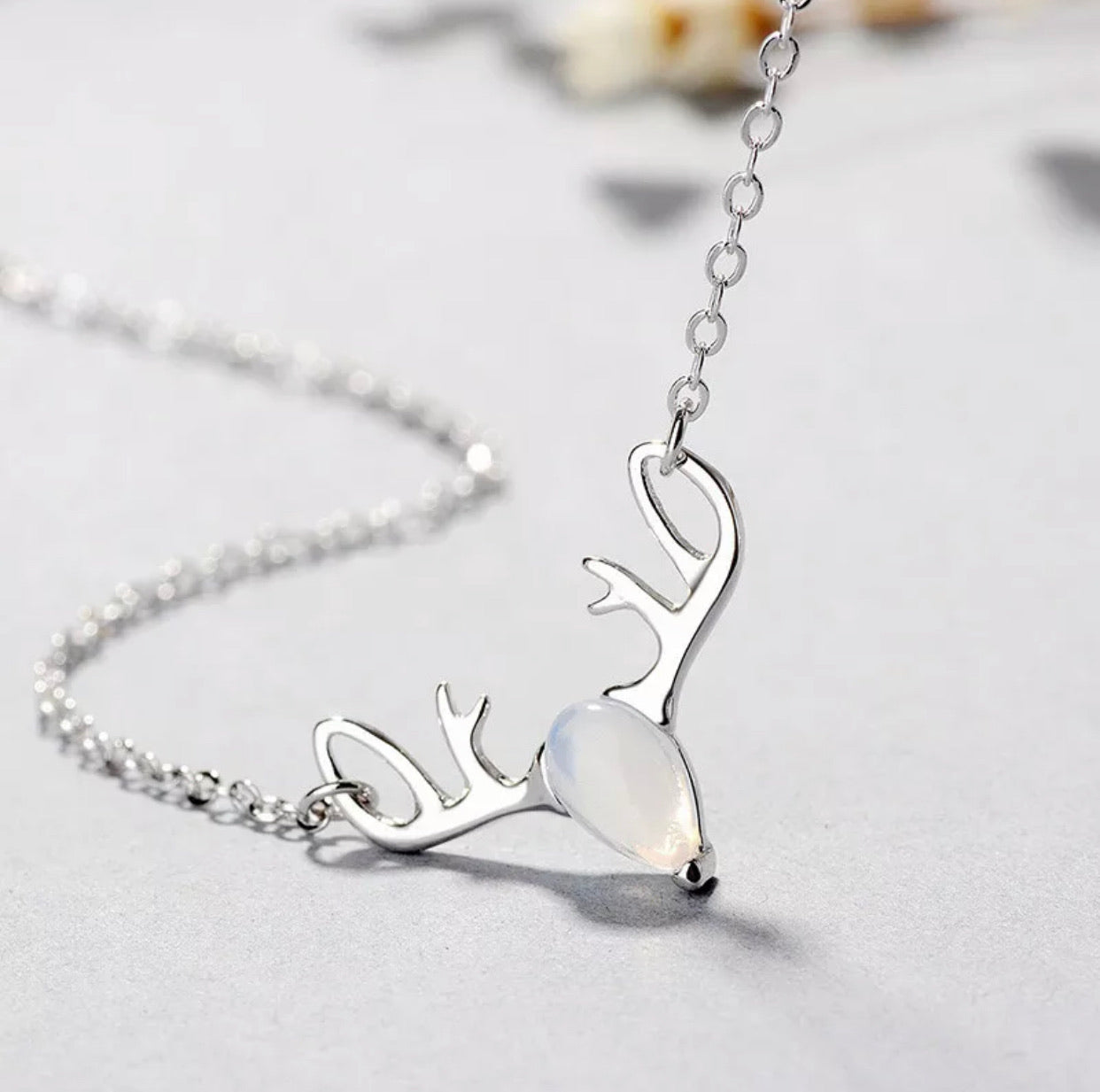 Collar Alce Aurora Borealis