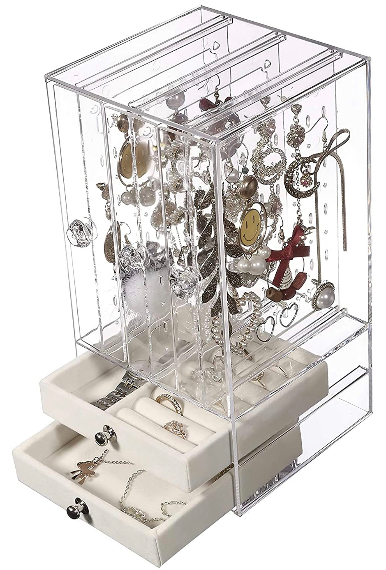 Organizador De Aretes y Anillos Joyería