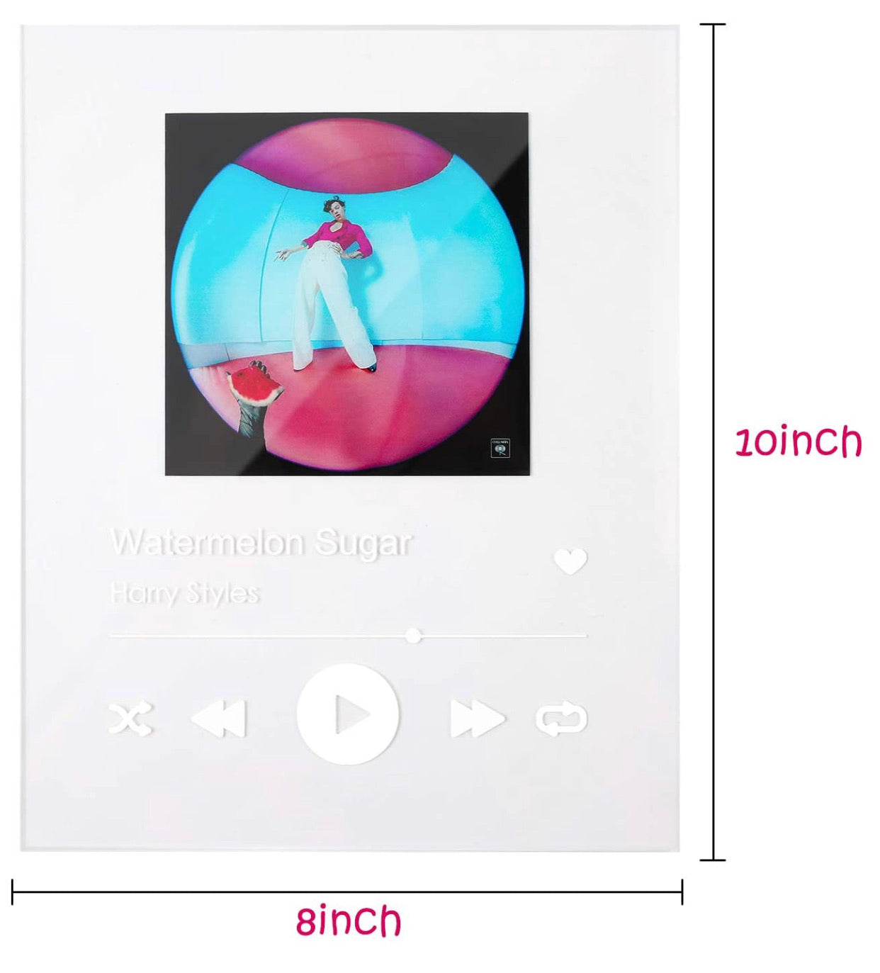 Harry Styles Acrílico Decoración Album Watermelon Sugar