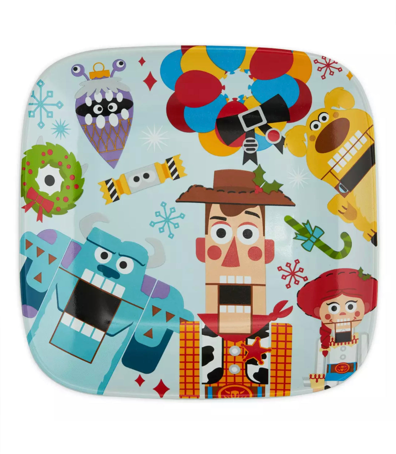 Taza Y Plato Pixar Disney Holiday