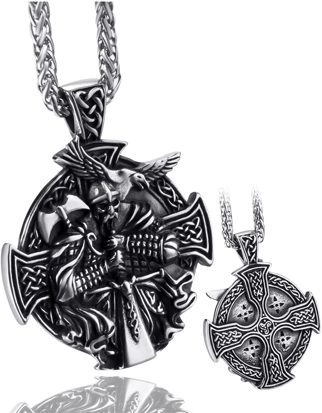 Vikingo Collar Odin Cruz