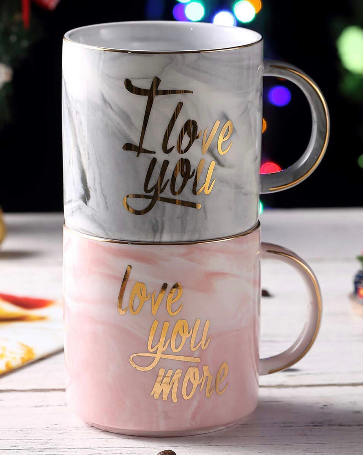 Set De Tazas Para Pareja Taza I love you