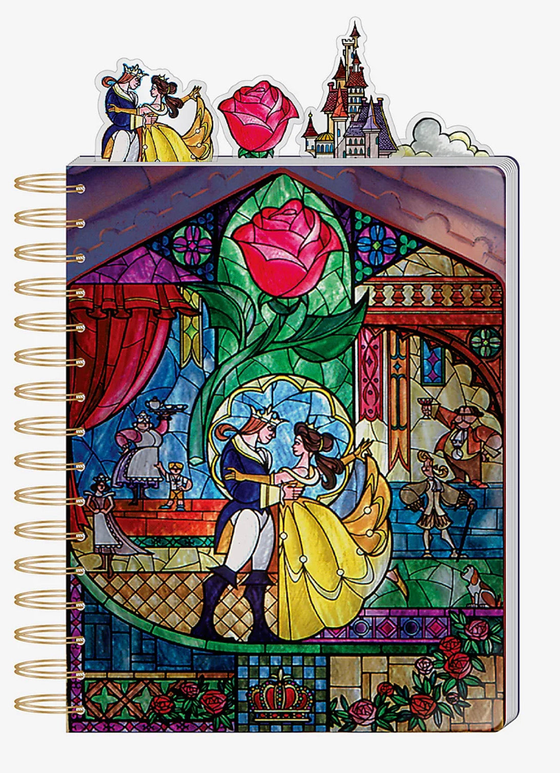 La Bella Y La Bestia Cuaderno Divisor