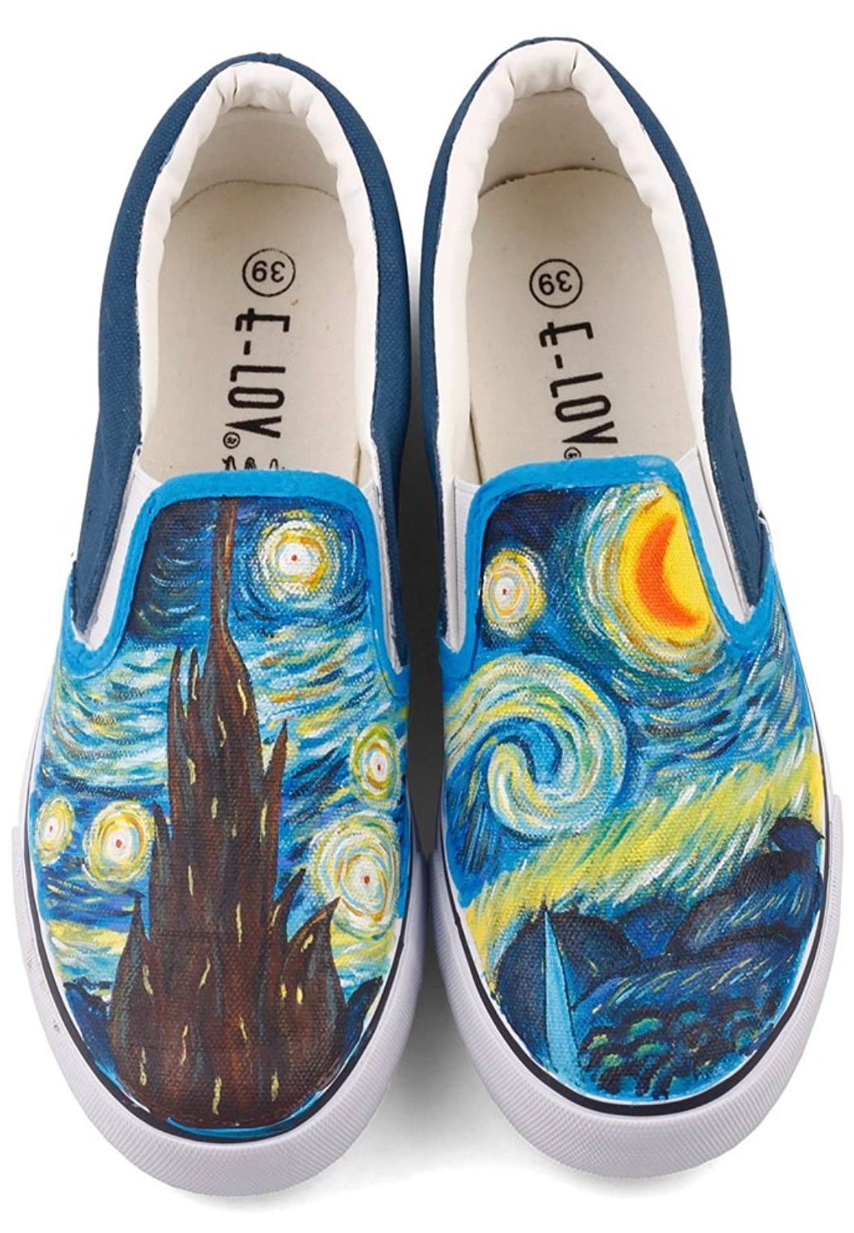 VanGogh Tennis Noche Estrellada