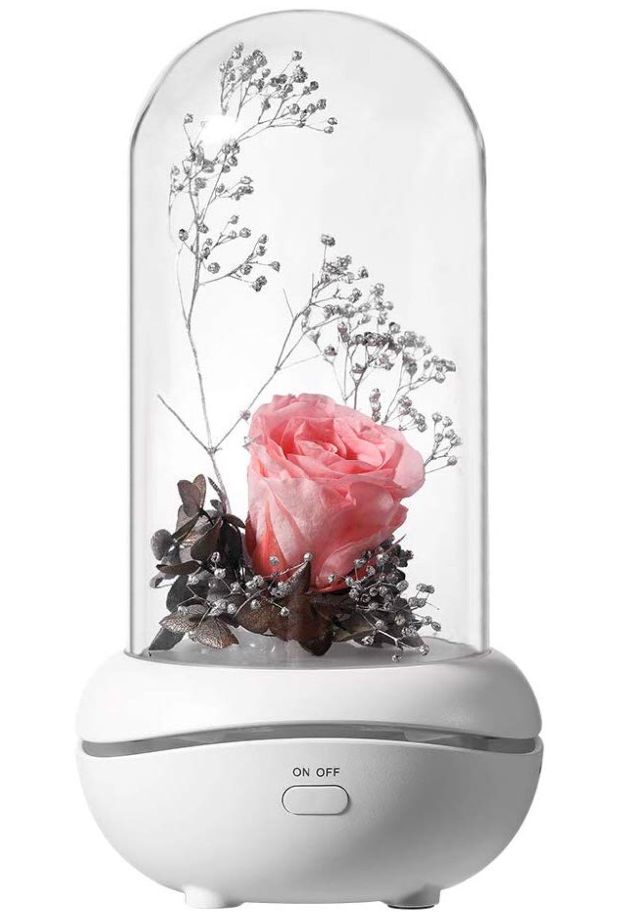 Difusor Aceites Escenciales Rosa Encantada