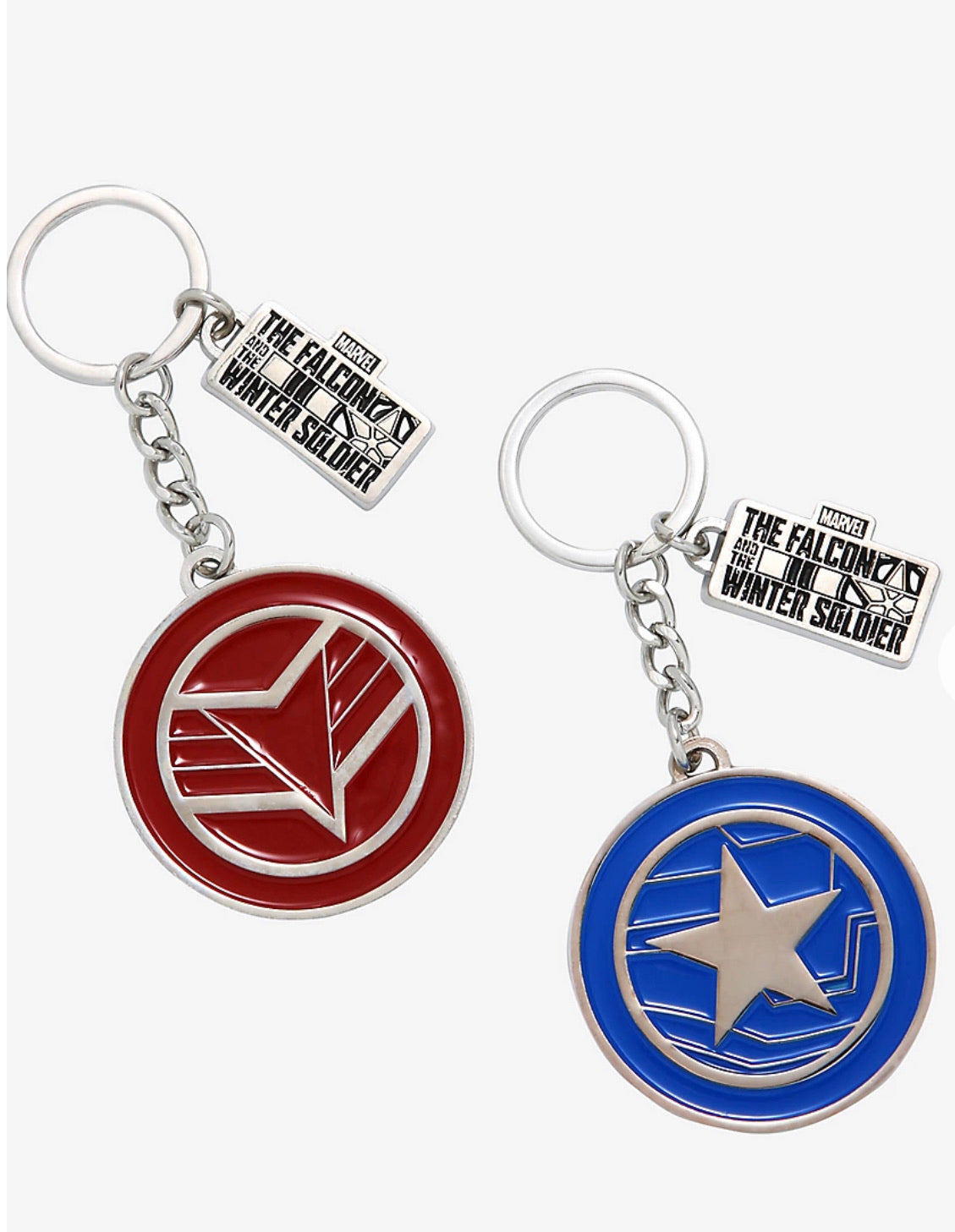 Marvel Set De LLaveros Halcon y Winter Soldier