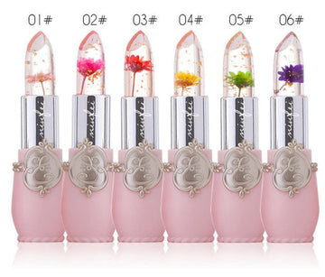 Labial Cambiante Paquete De 6 Labiales Cambiantes Temperatura Flor