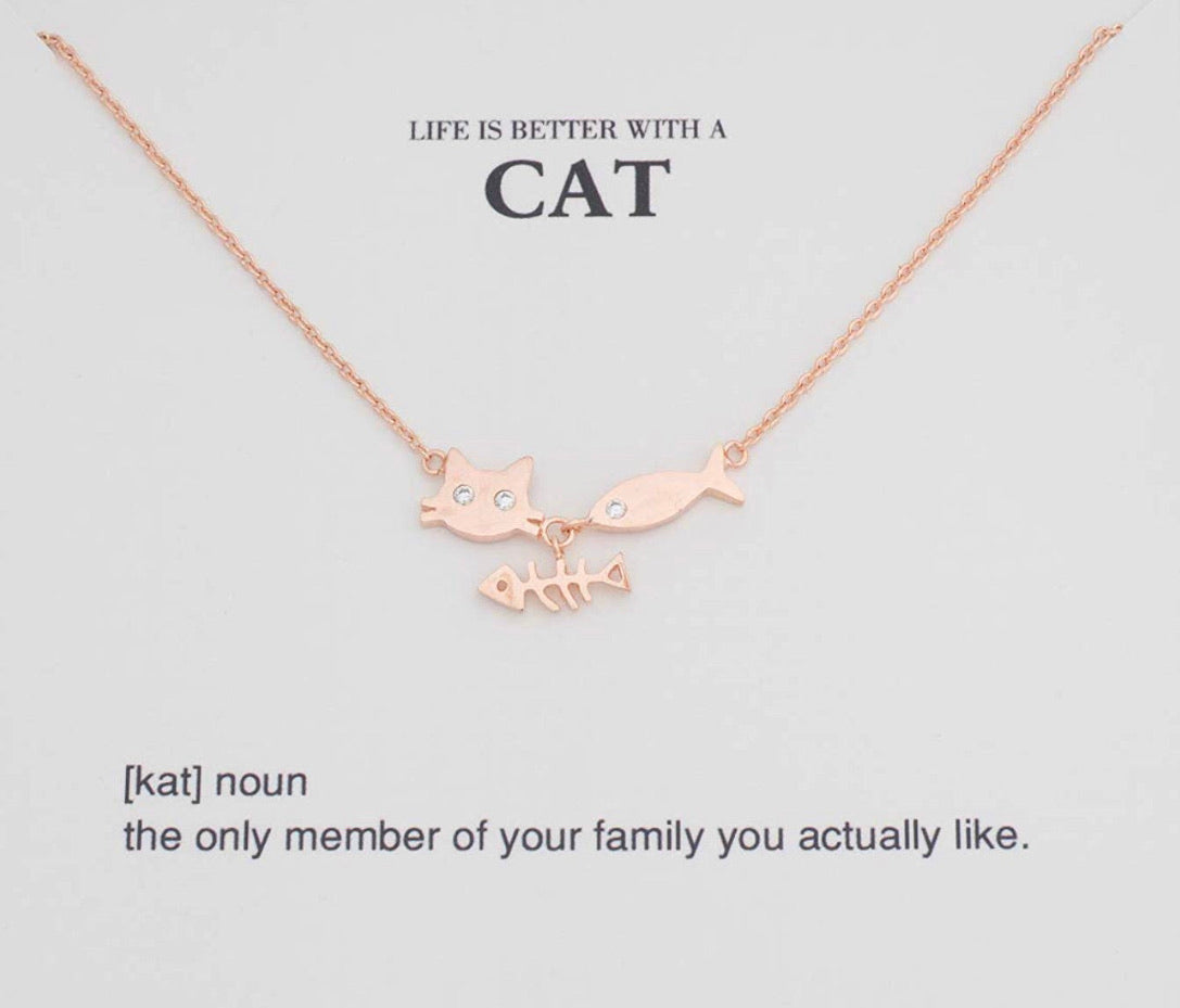 Collar Gato Life is better with a cat