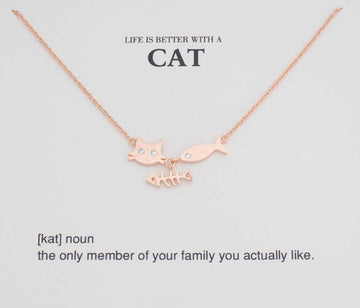 Collar Gato Life is better with a cat