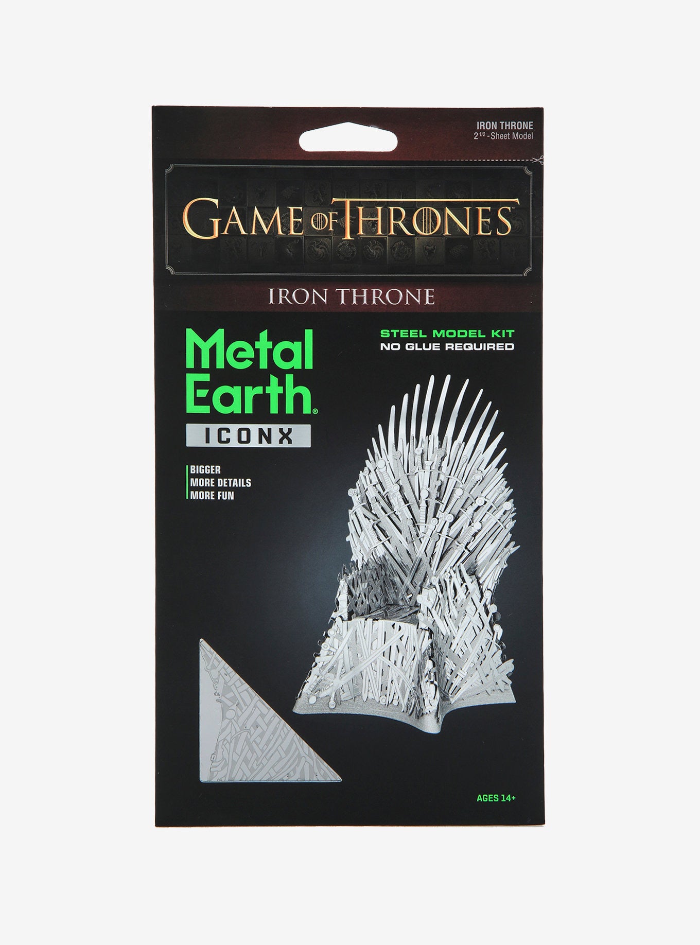 Games Of Thrones Figura Trono de Metal