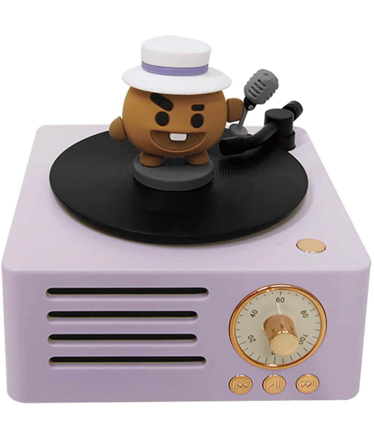 BT21 Bocina Bluetooth Tocadiscos Retro