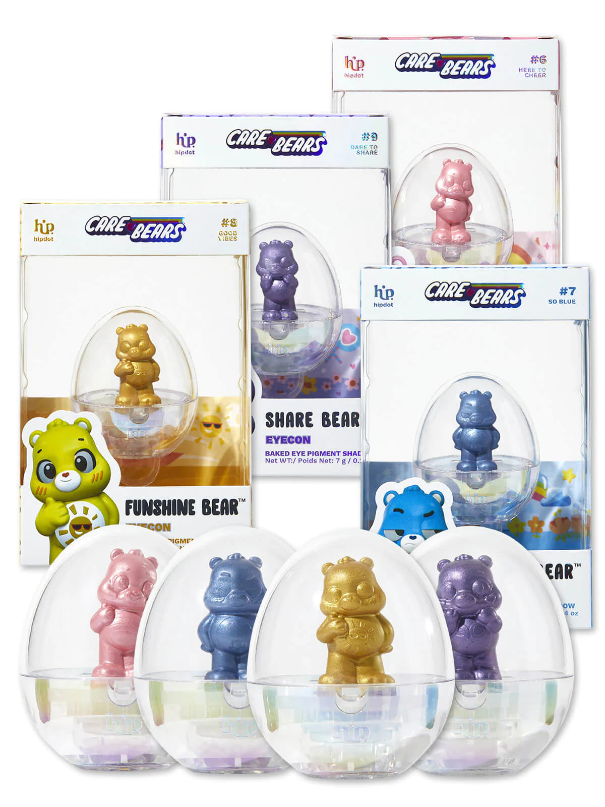 Care Bears Set De Sombras Ositos Cariñositos Colección