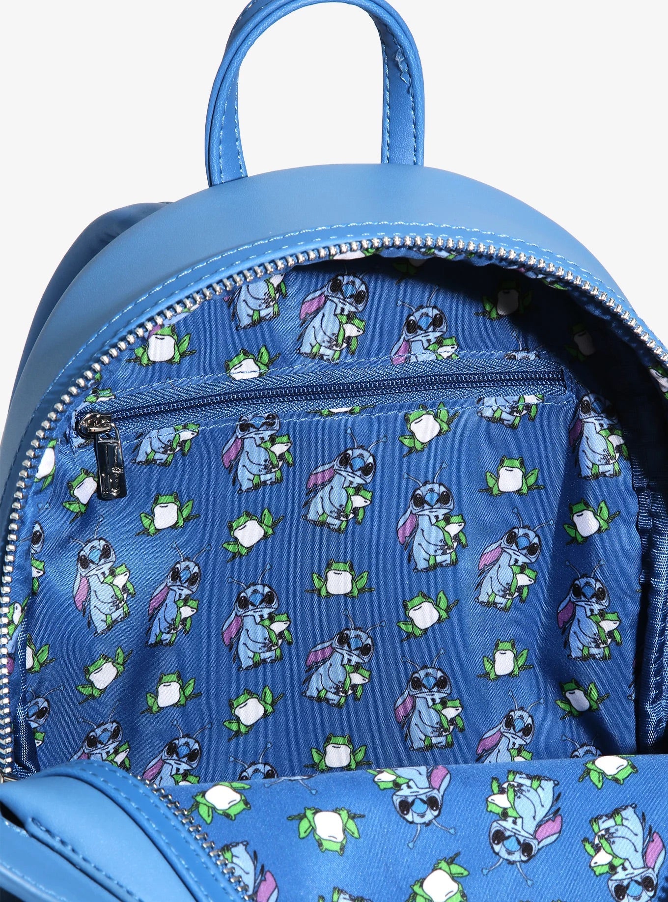 Stitch Mochila Abrazando Ranita Disney