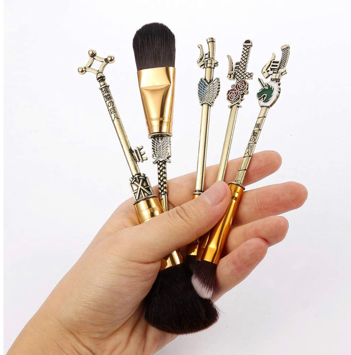 Ataque A Los Titanes Brochas Maquillaje