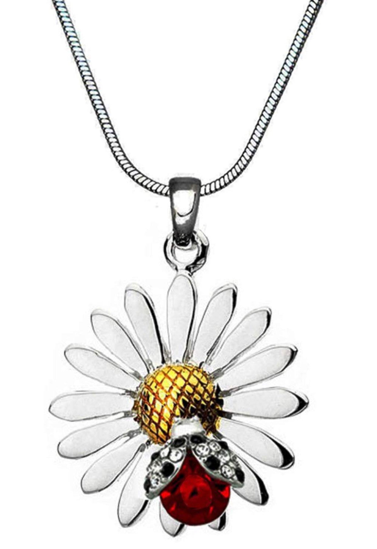 Collar Lady Bug Flor