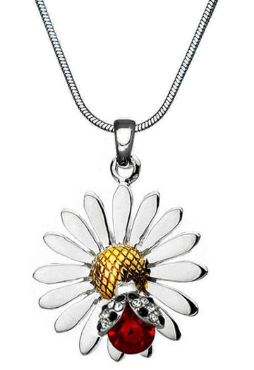 Collar Lady Bug Flor