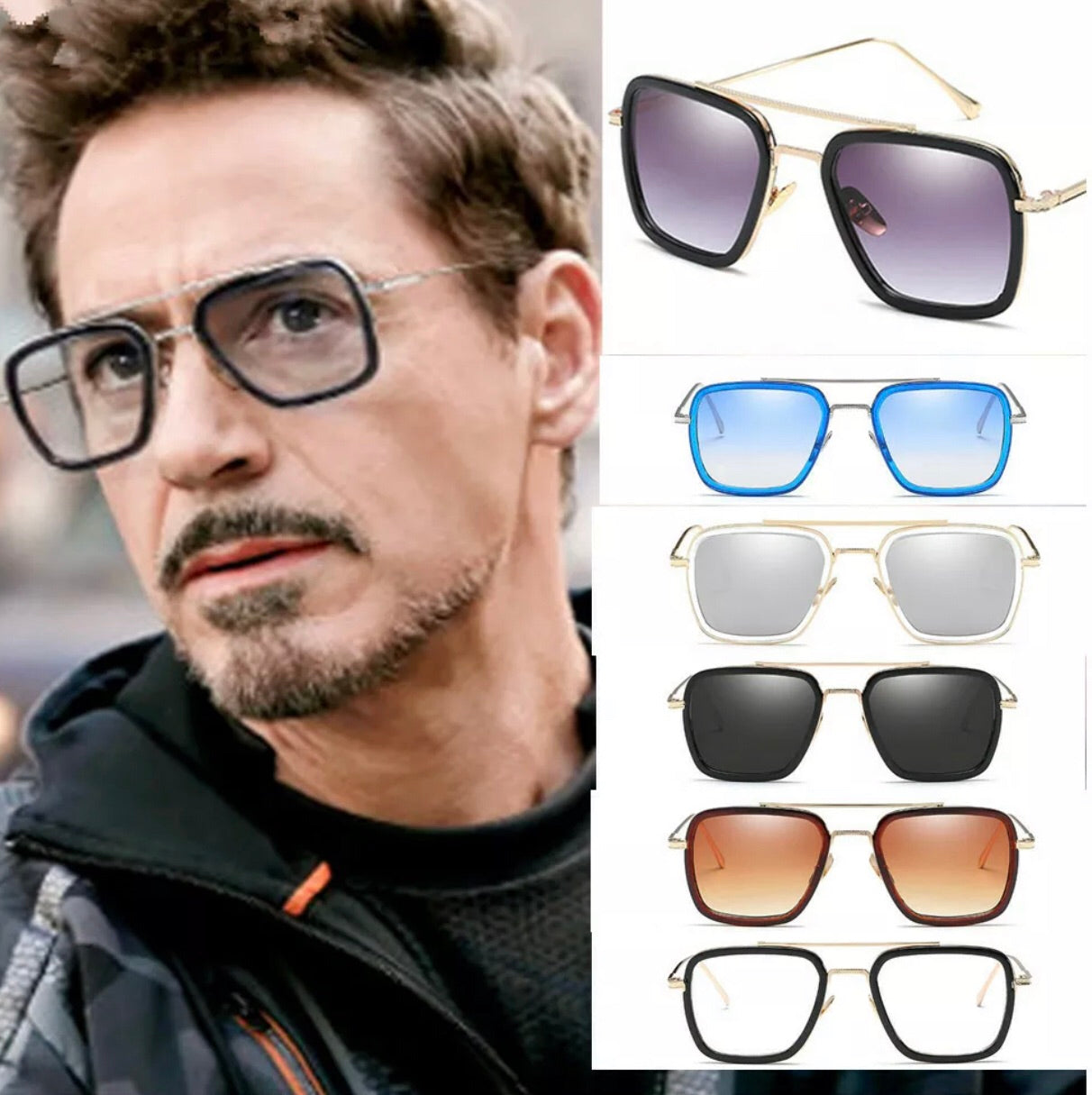 Iron Man Lentes Tony Stark