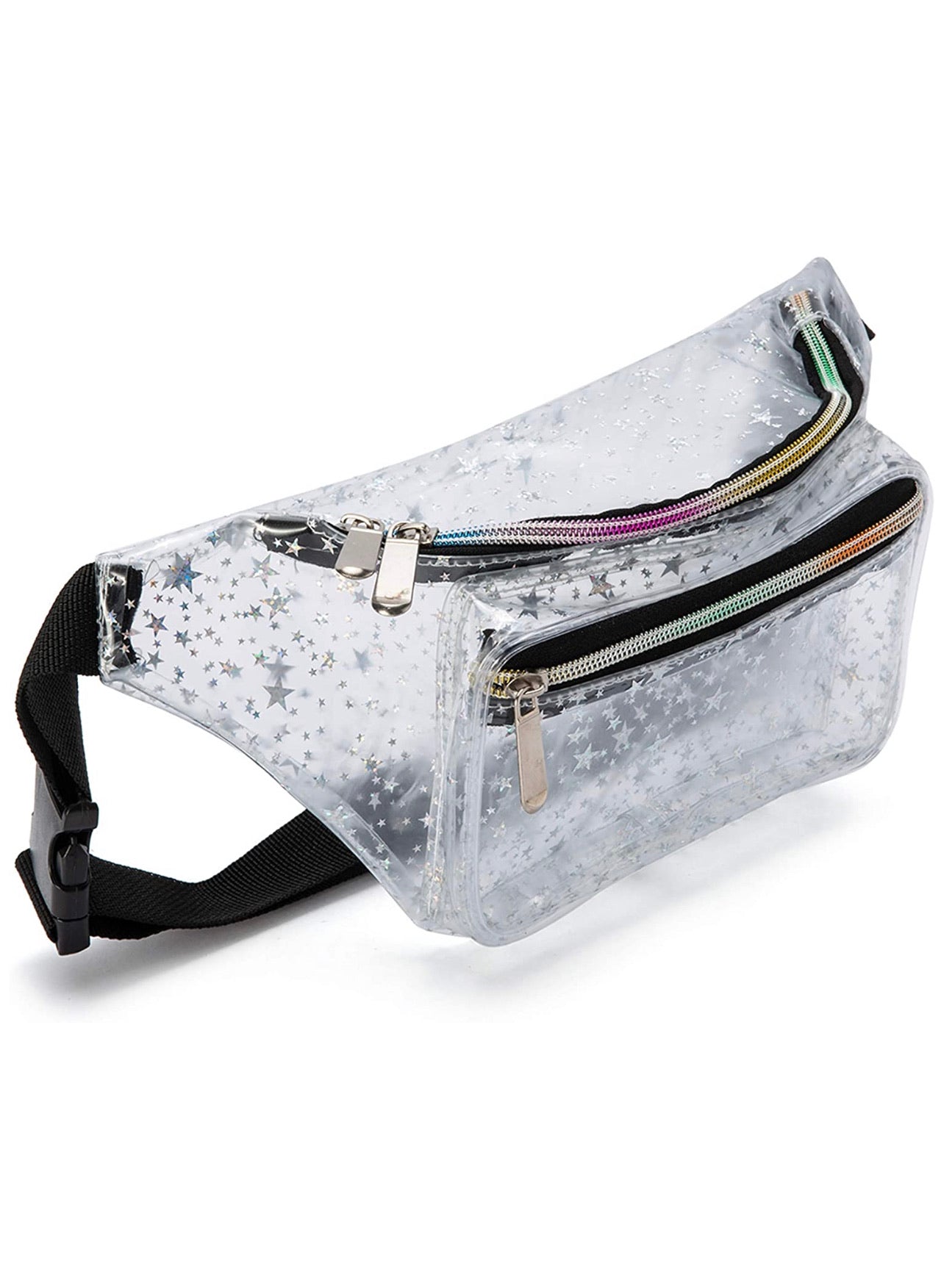 Cangurera Transparente Estrellas