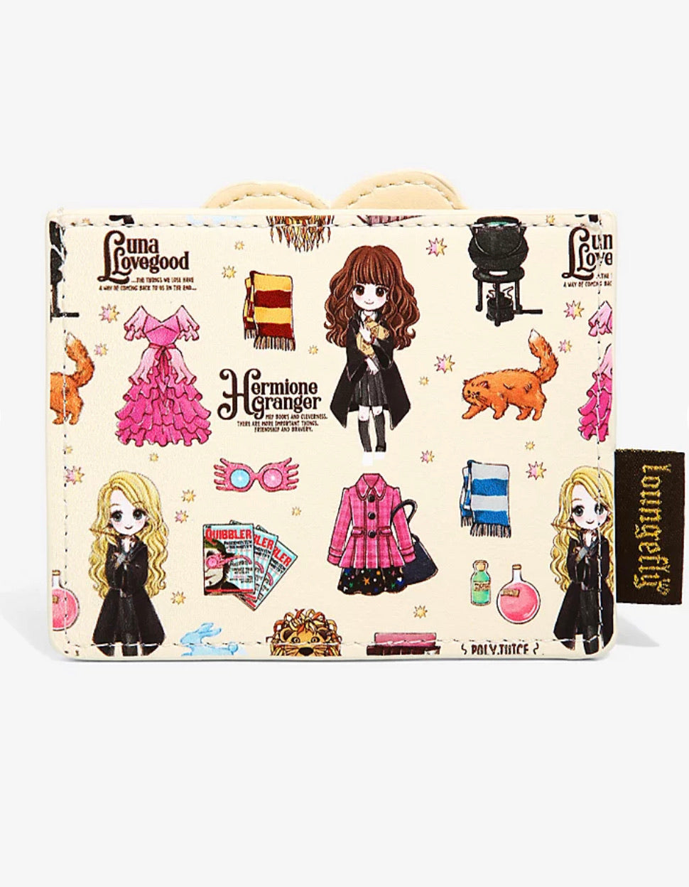 Harry Potter Tarjetero Luna Lovegood Y Hermione