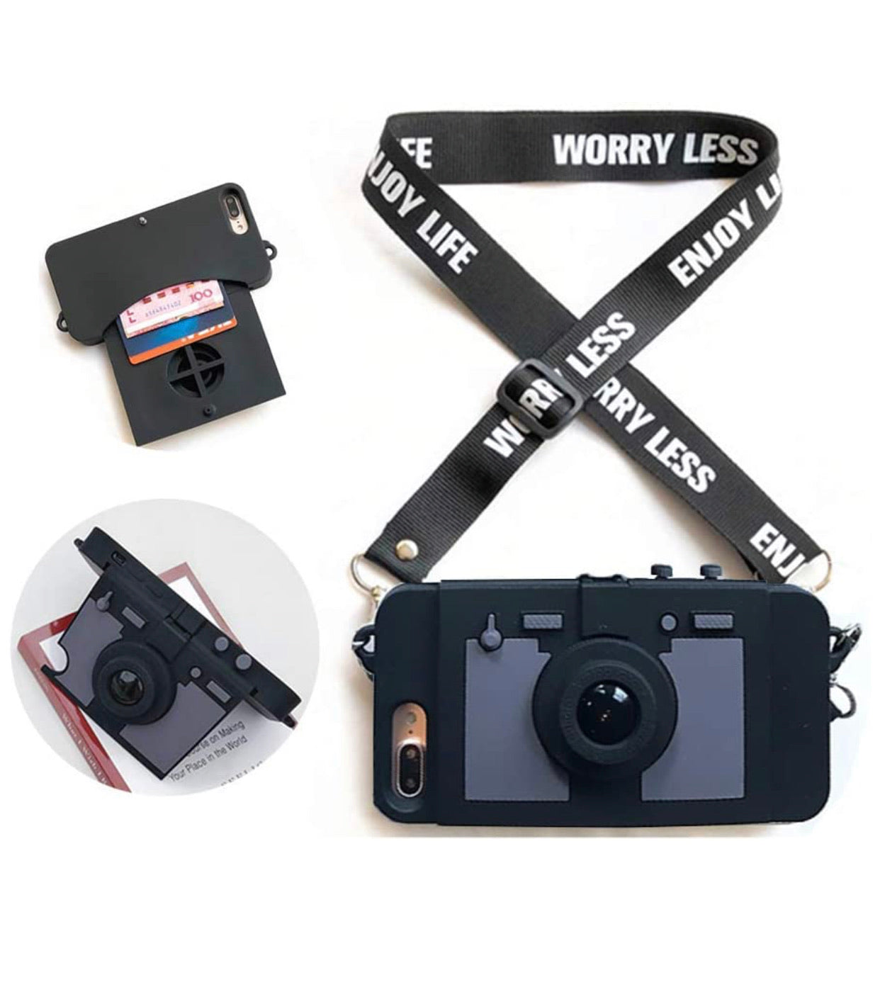 Cámara Case IPhone Con Correa