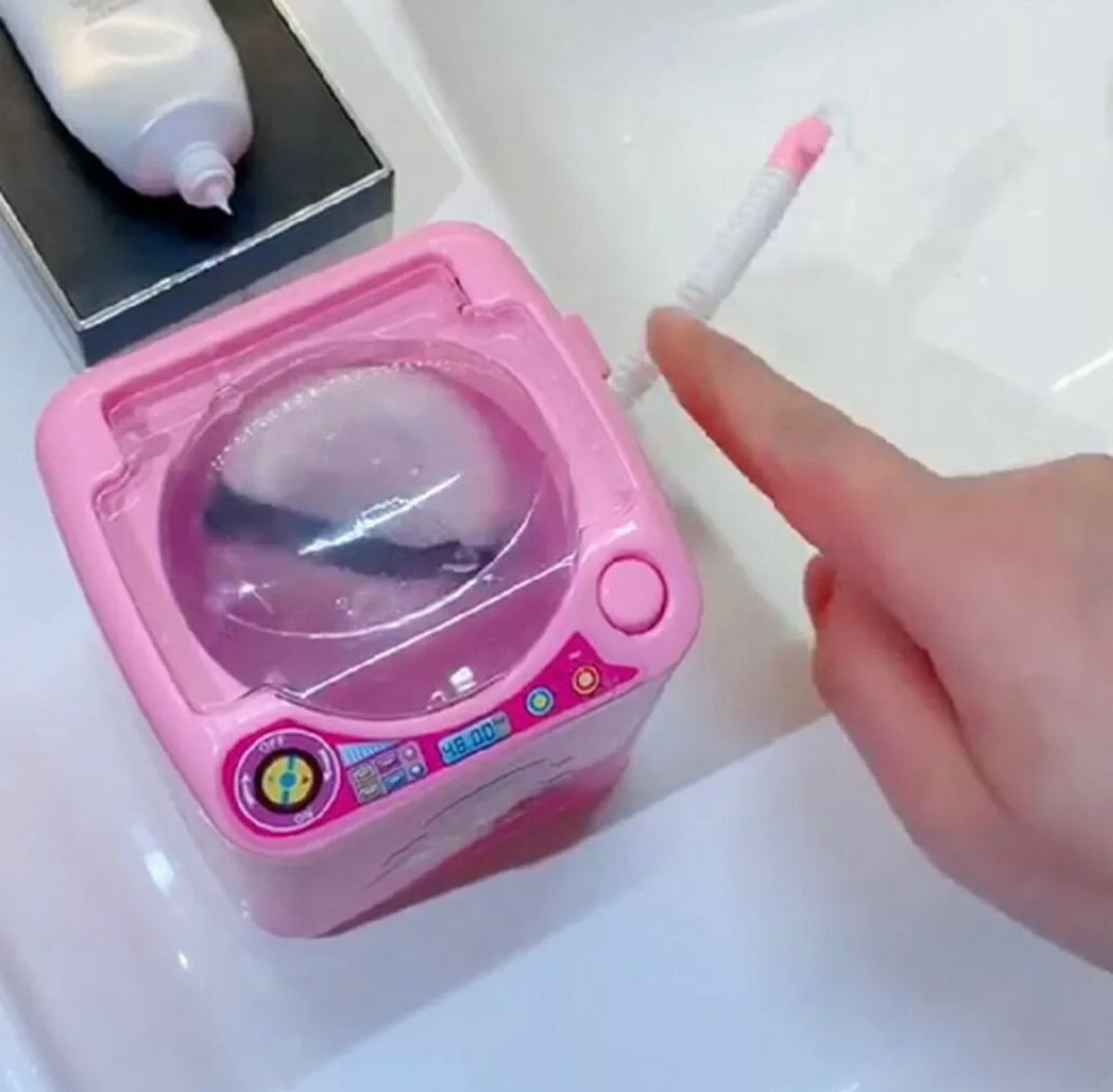 Lavadora De Brochas Maquillaje