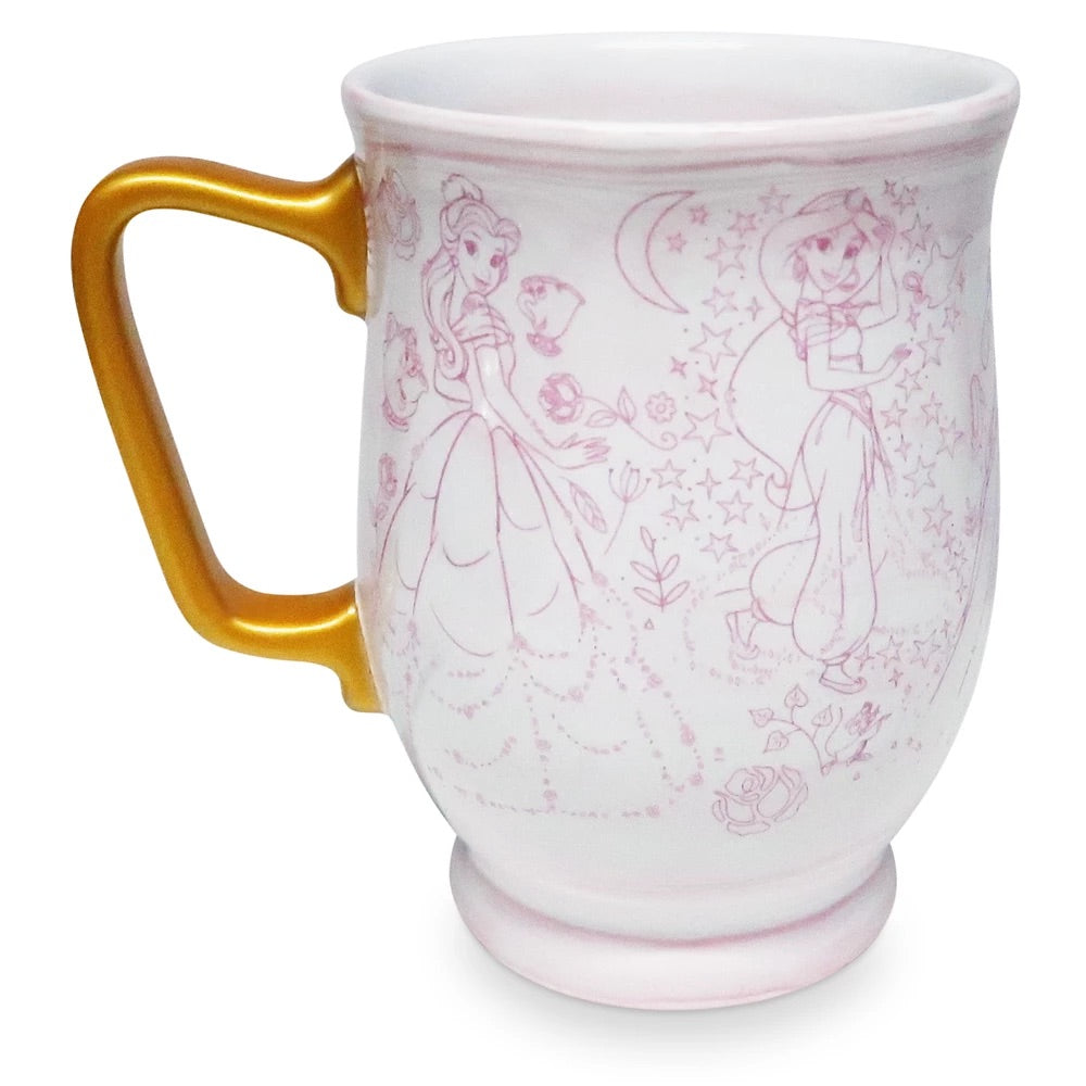 Princesas Disney Taza Dibujo