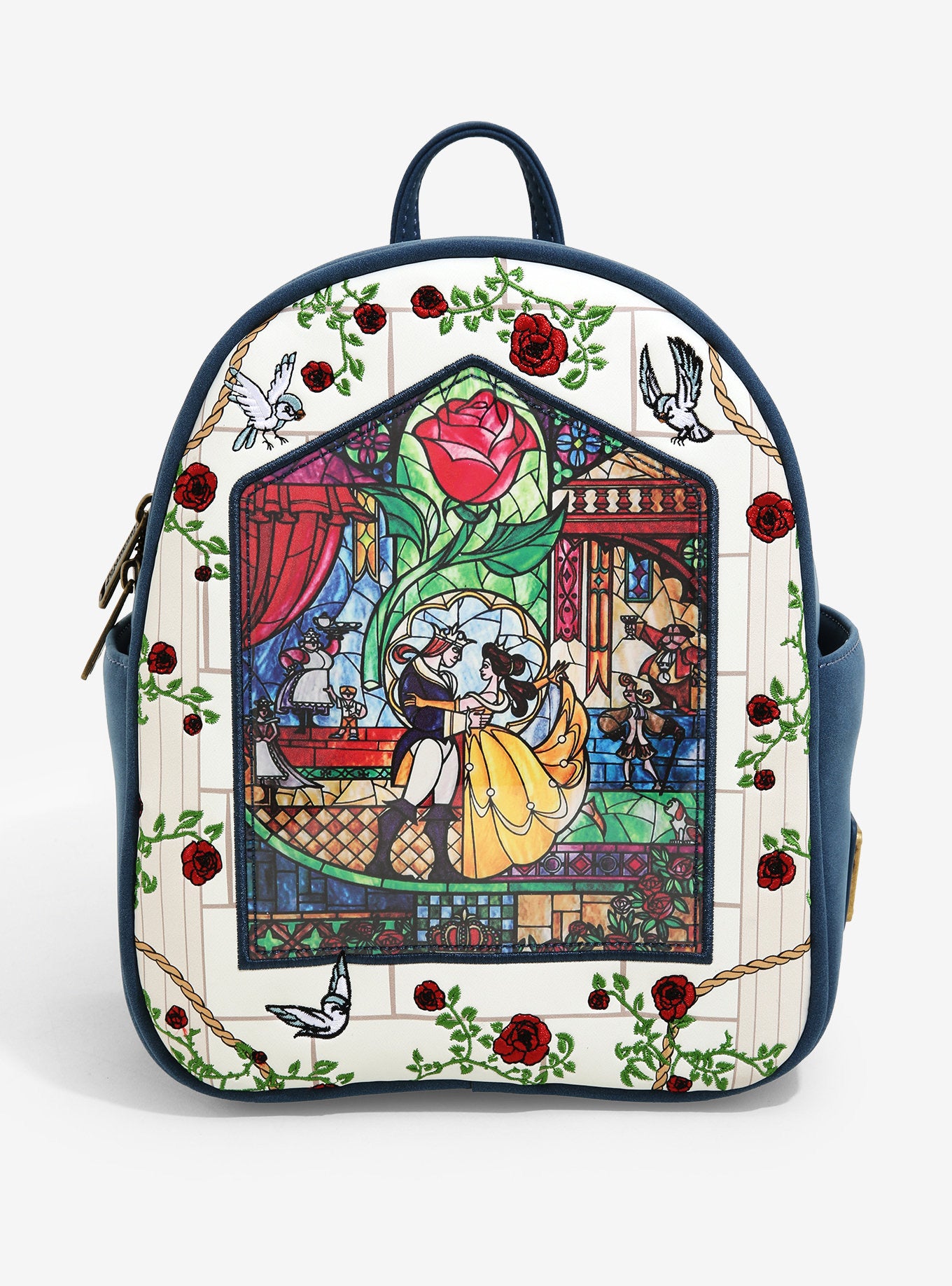 La Bella Y La Bestia Mochila Cristal Encantado Pre- Orden