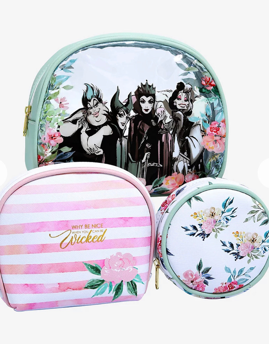 Cosmetiquera Set Bolsas Villanas Disney