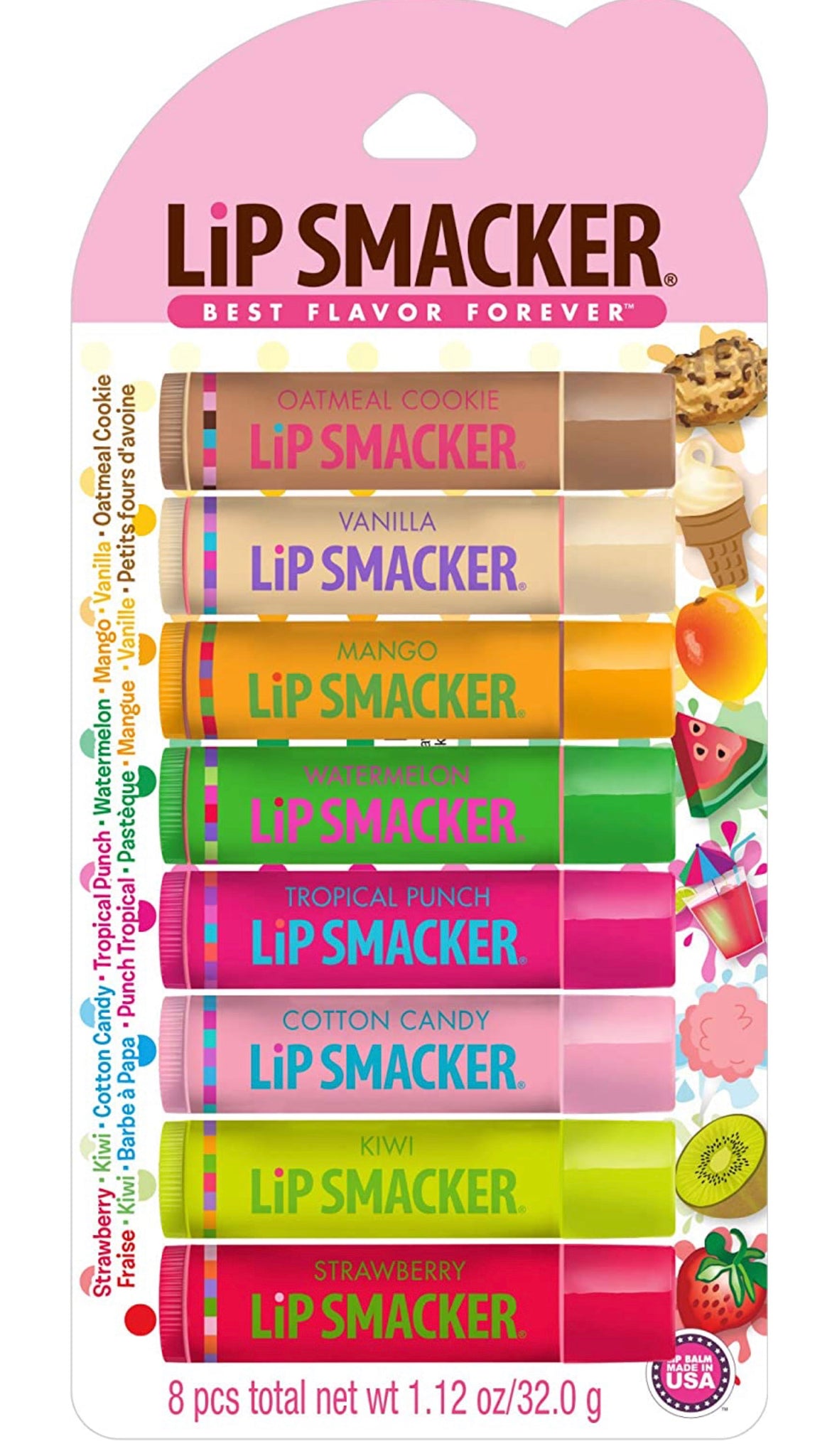 Labial De Frutas Lip Smacker Set