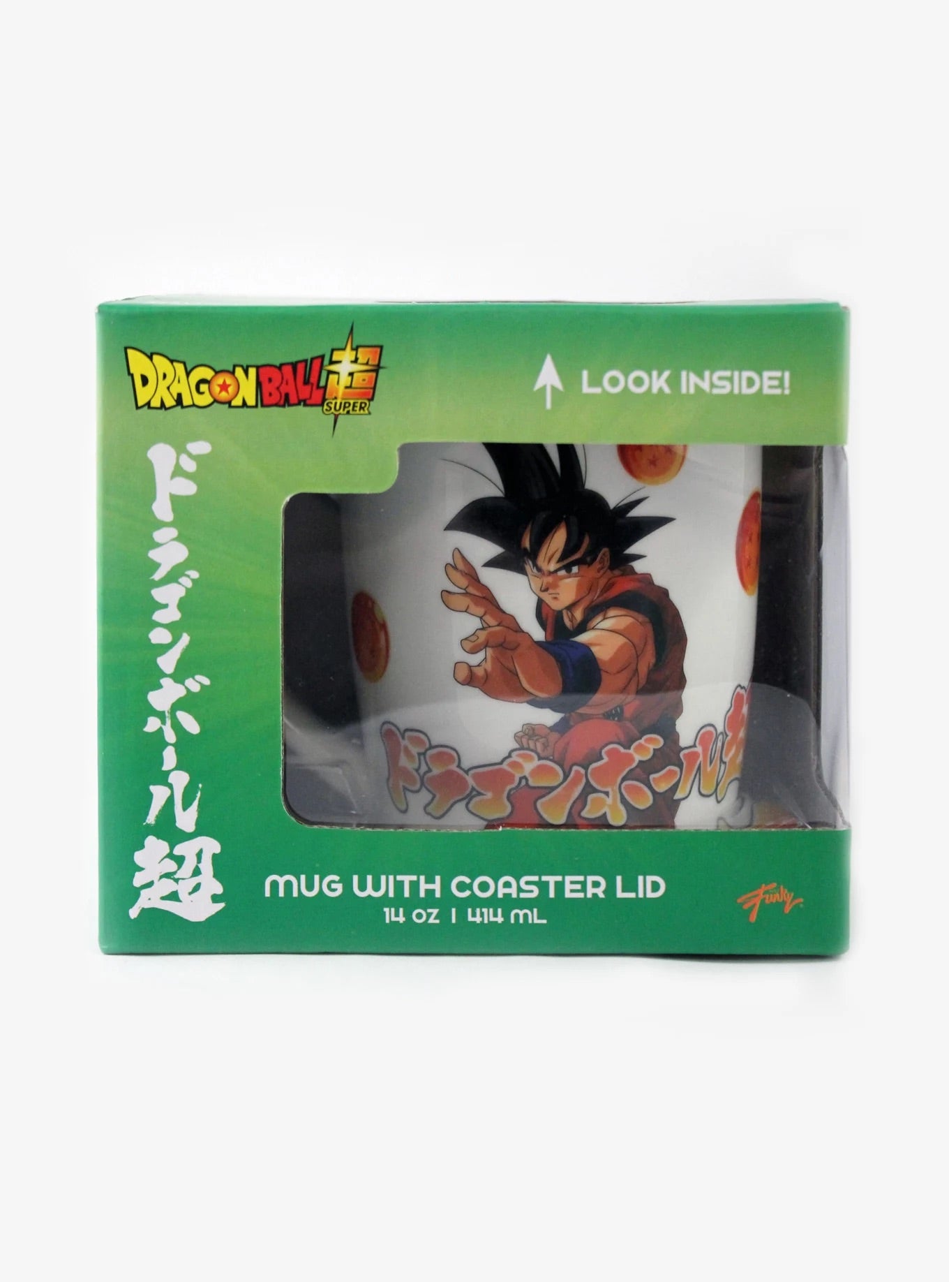 Dragon Ball Taza Con Tapadera Ceramica
