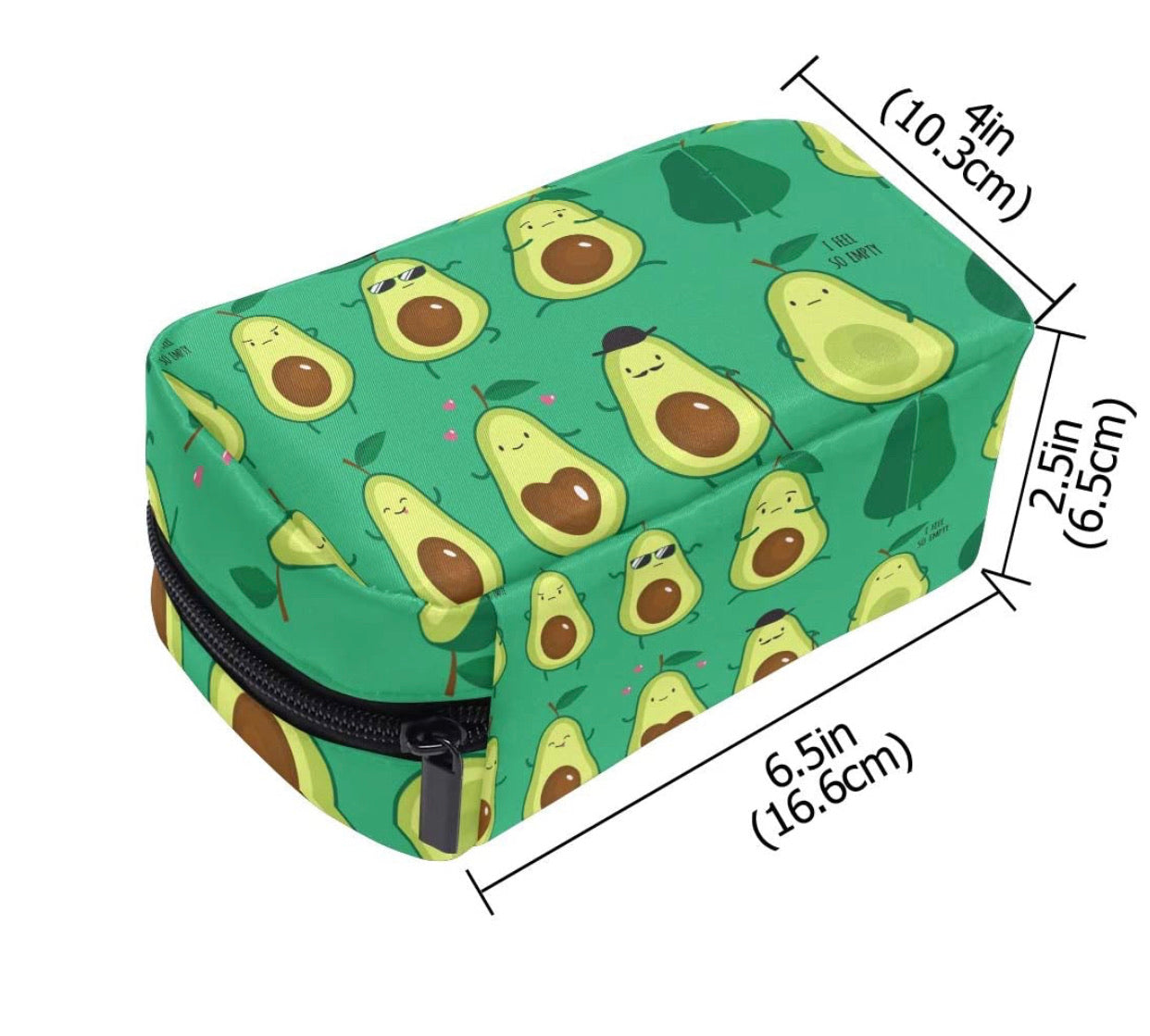 Lapicera Aguacate Cosmetiquera