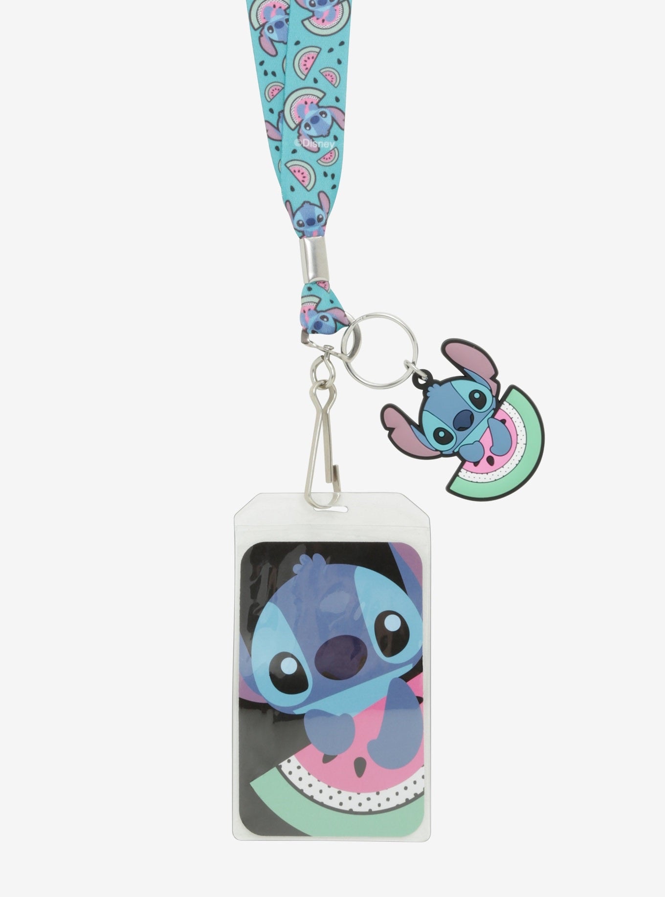 Lilo & Stitch Porta Gafete Stitch Sandía