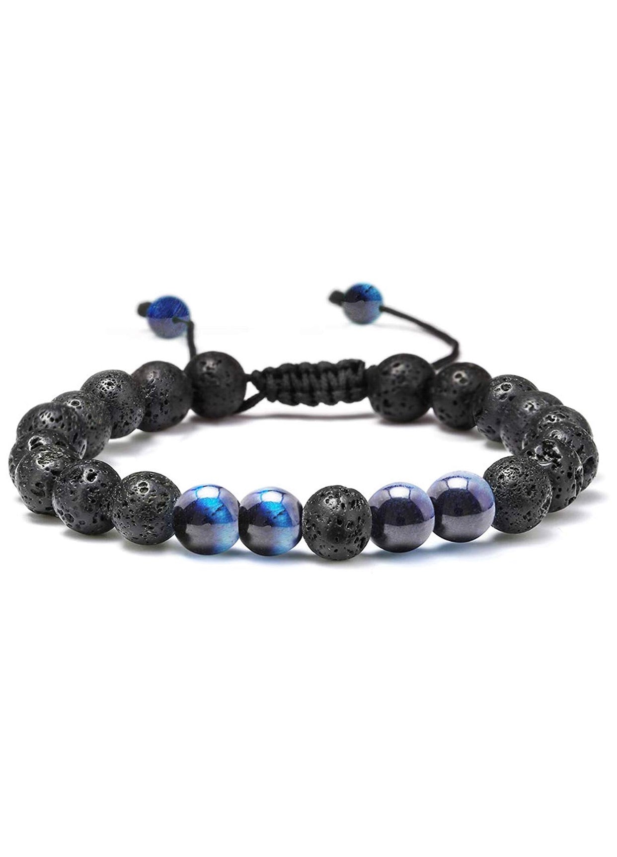 Brazalete Ansiedad Tigre Piedra Volcánica