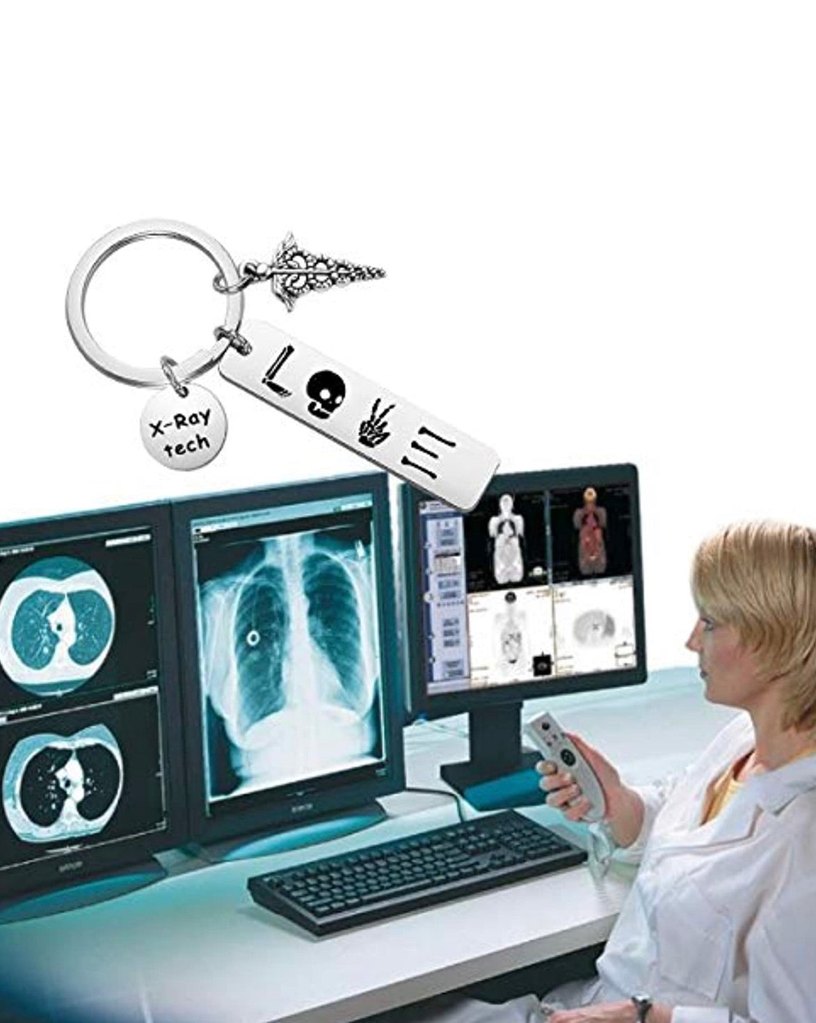 Llavero Rayos X Radiología