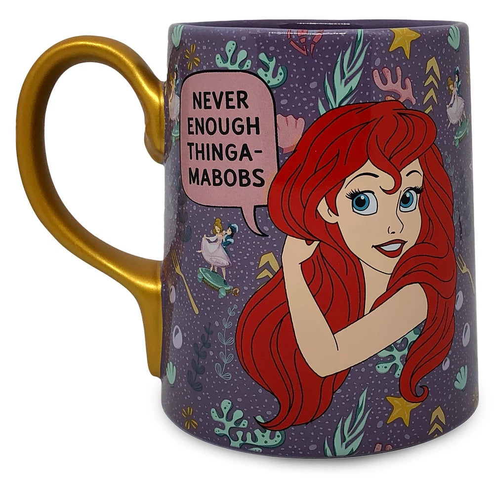Ariel La Sirenita Taza Con Cuchara