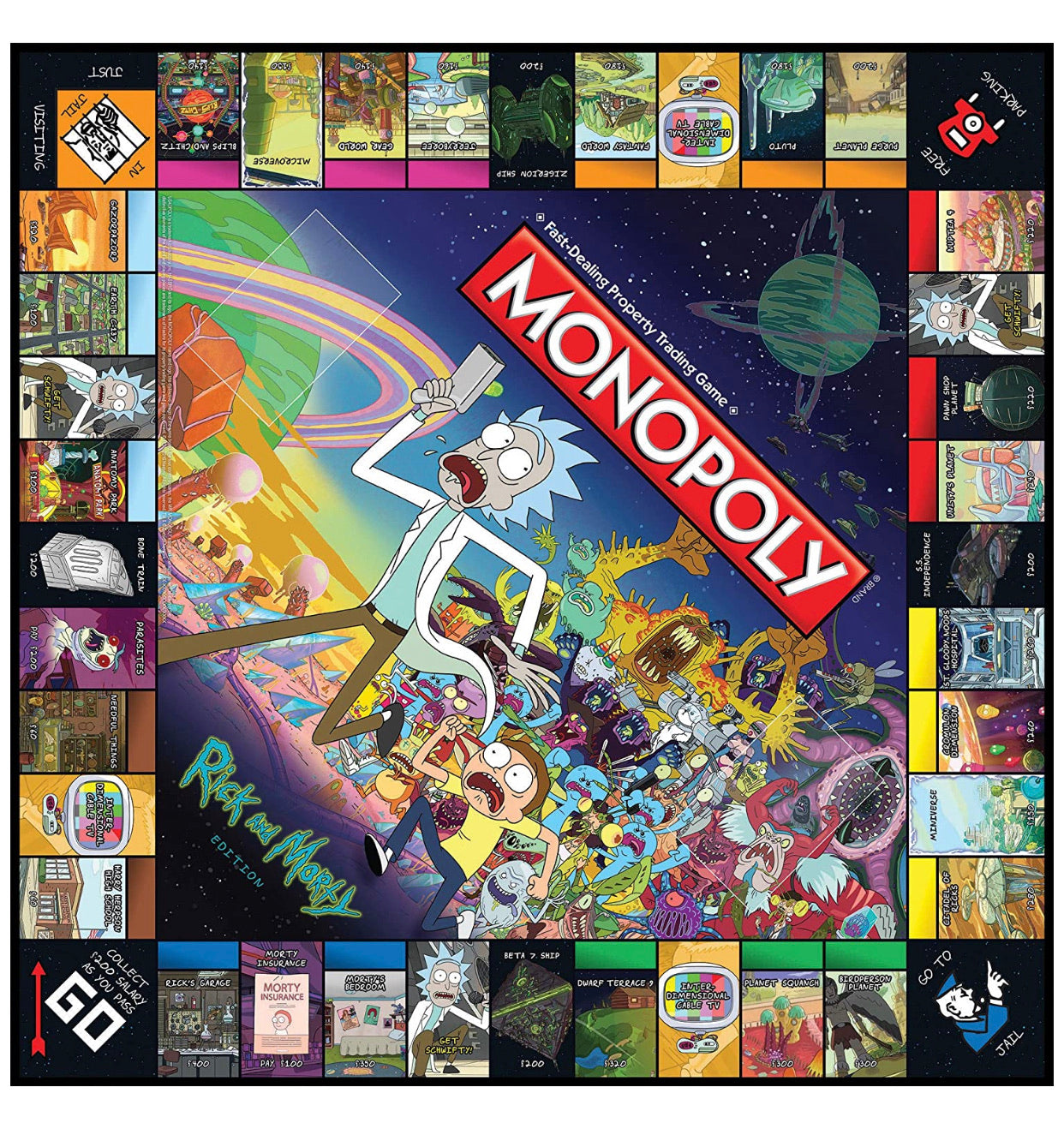 Rick y Morty Monopolio