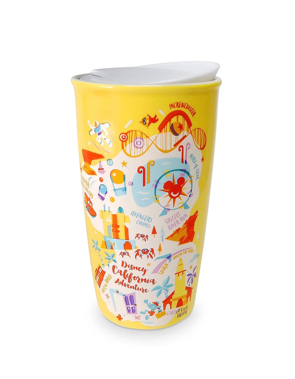 Disney Taza Starbucks California Adventure