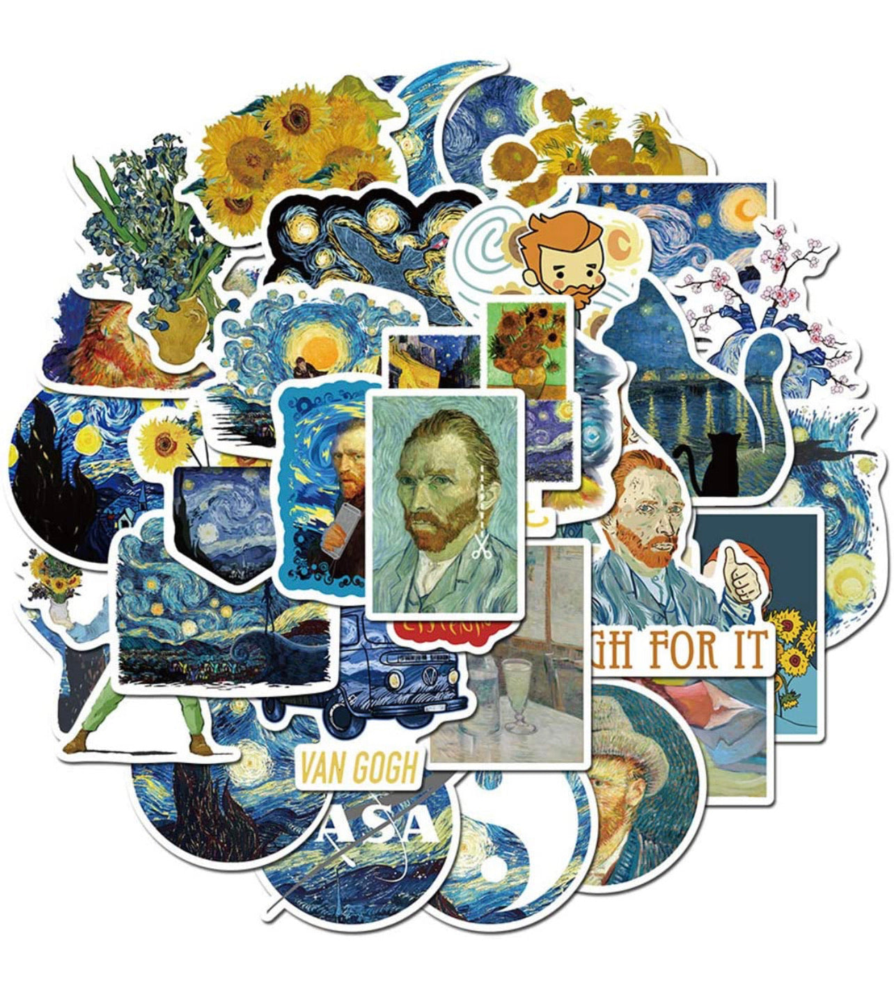 VanGogh Set De Calcamonias