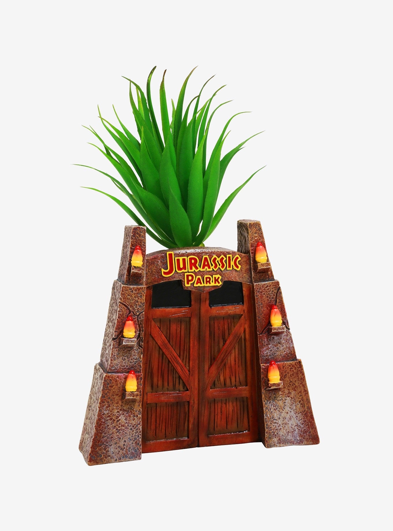 Jurassic Park Planta De Escritorio Maceta