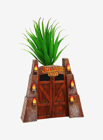 Jurassic Park Planta De Escritorio Maceta