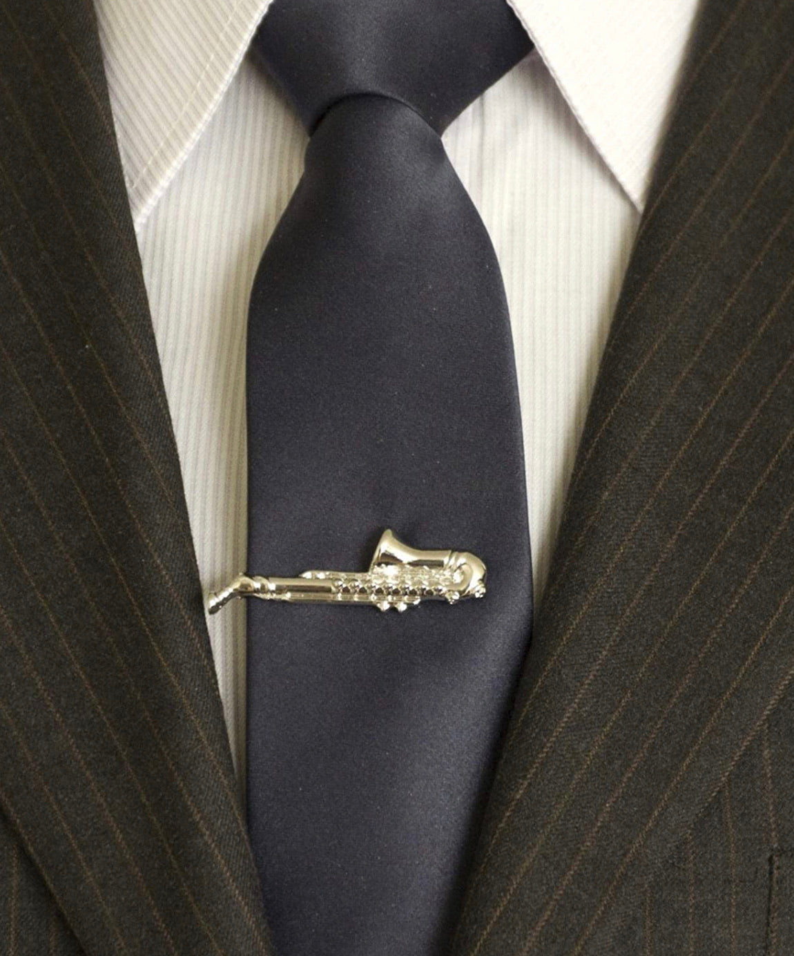 Pisacorbata Saxofón Música Corbata