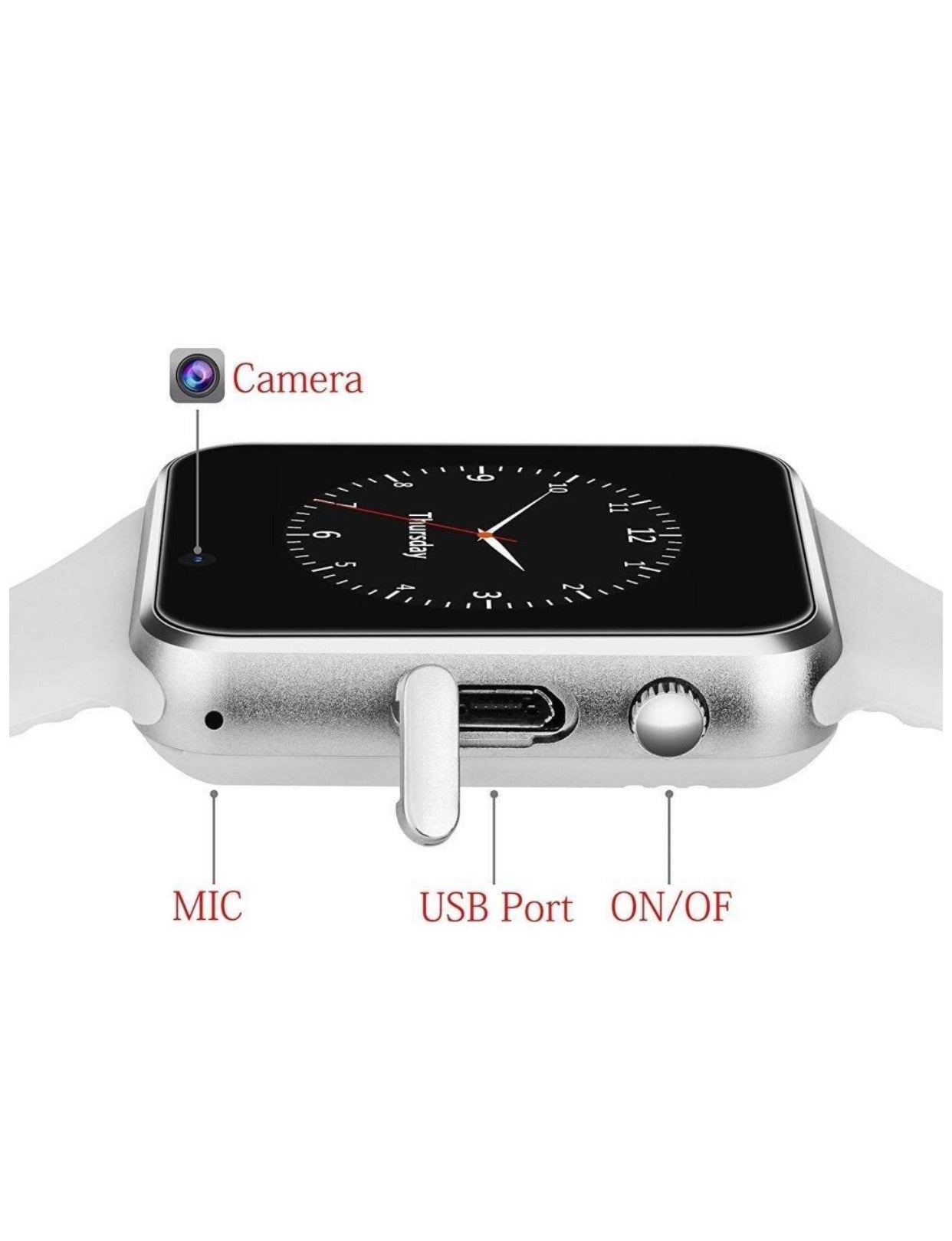 Smart Watch Versión Veta 321OU Reloj IPhone Android