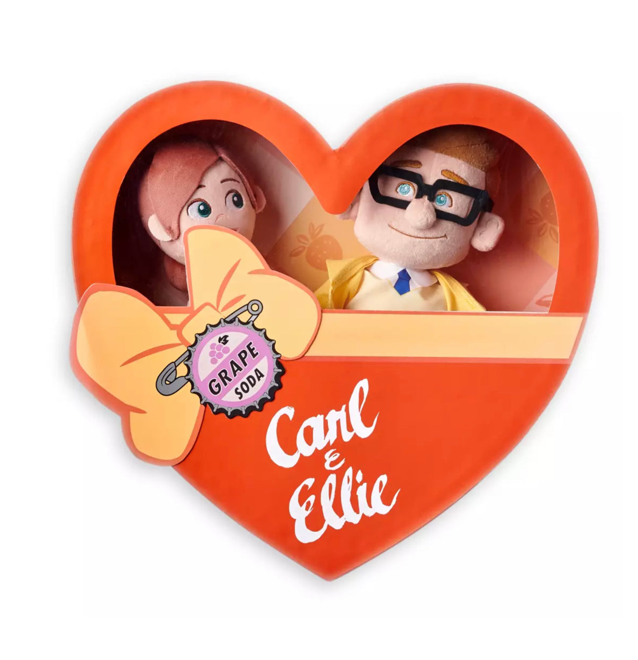 UP Carl y Ellie Peluche Set San Valentín