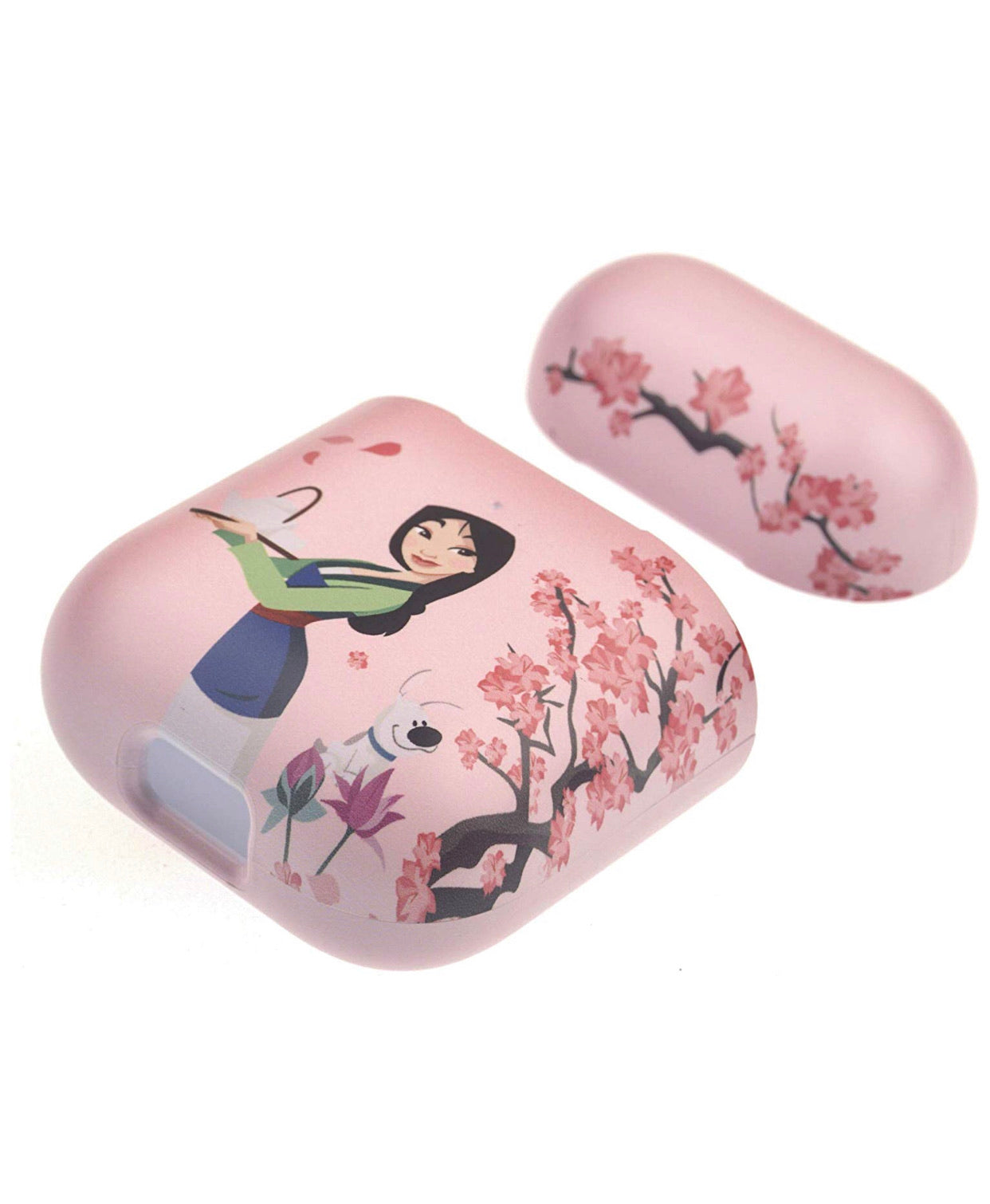 Mulan Case Para AirPods Rosa