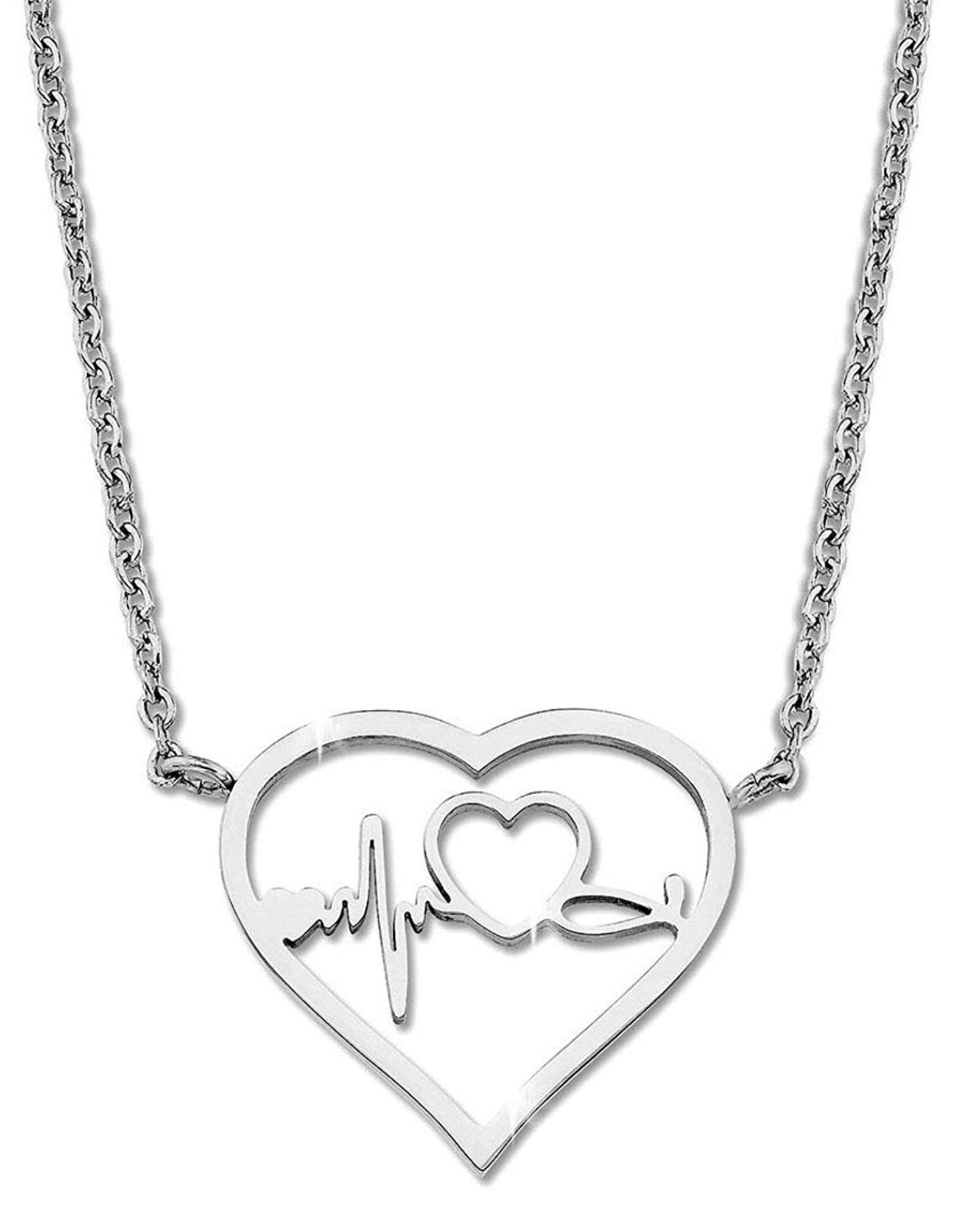 Collar Corazón Latido Del Corazon Médico