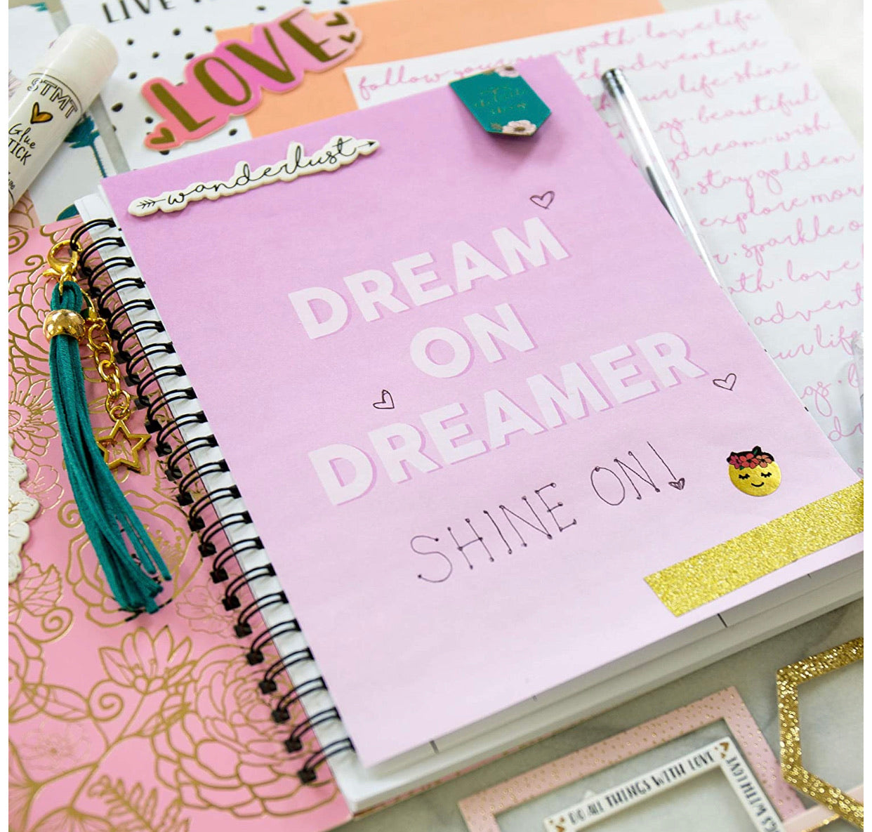 Estacionario Set Cuaderno Oficina DIY