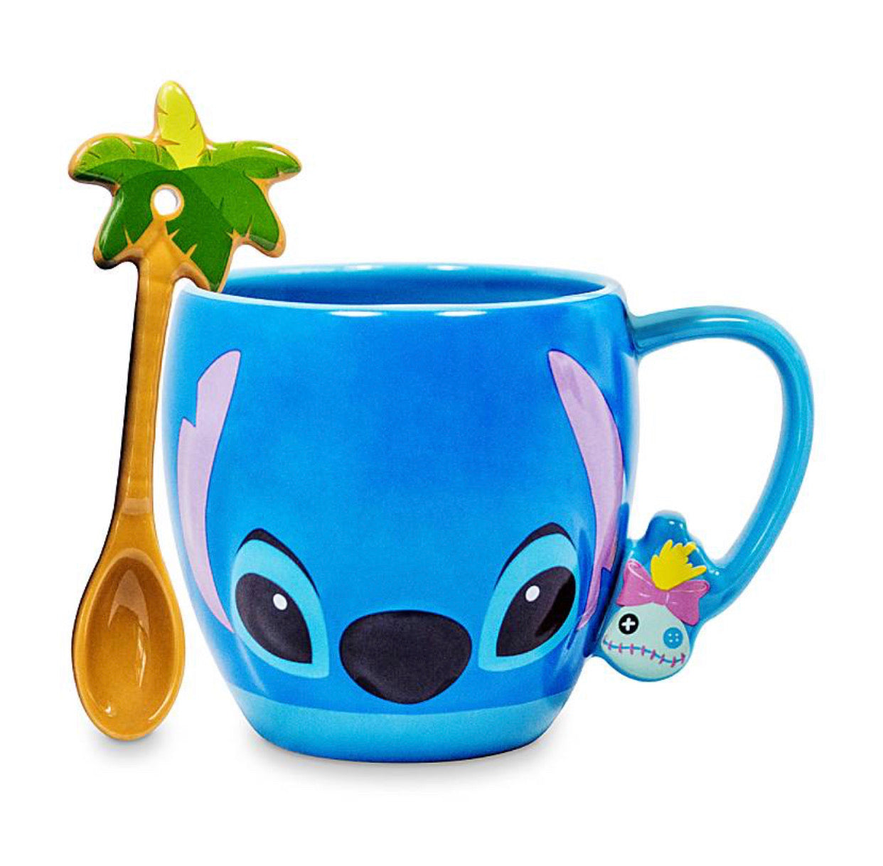 Lilo & Stitch Set Taza y Cuchara Stitch y Scrump Trouble Maker