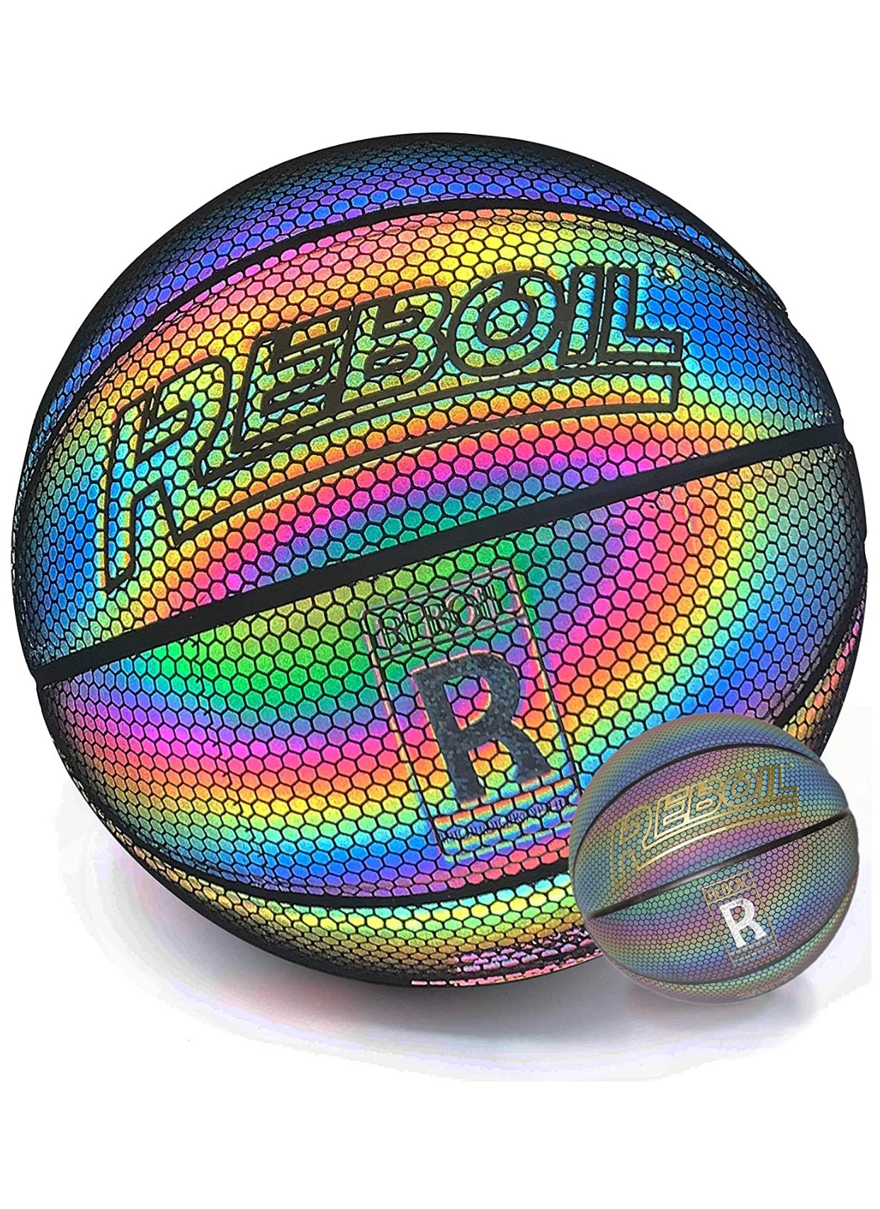 Pelota Basketball Reflectante Luminosa
